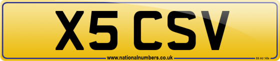 X5 CSV