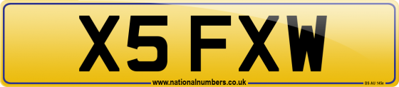 X5 FXW