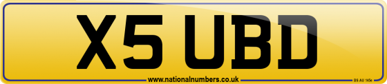 X5 UBD