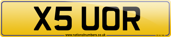 X5 UOR