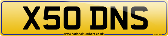 X50 DNS