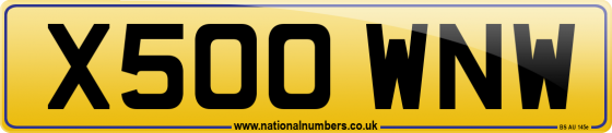 X500 WNW