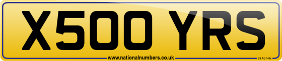 X500 YRS