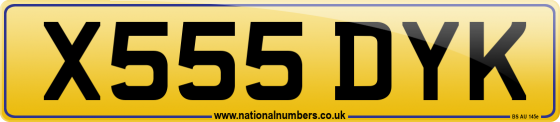 X555 DYK