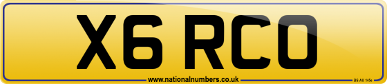 X6 RCO