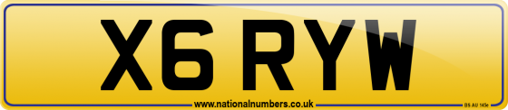 X6 RYW