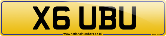 X6 UBU