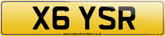 X6 YSR