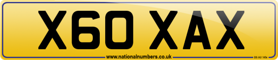 X60 XAX