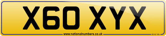 X60 XYX