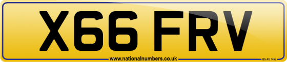 X66 FRV