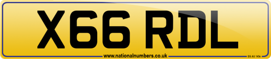 X66 RDL
