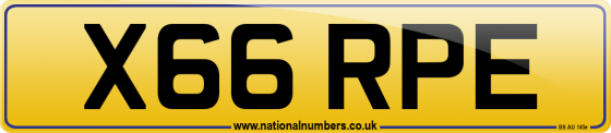 X66 RPE