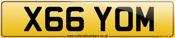 X66 YOM