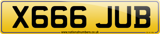X666 JUB
