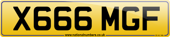 X666 MGF