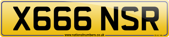 X666 NSR