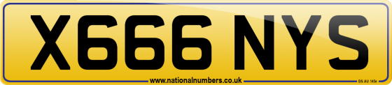 X666 NYS
