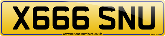 X666 SNU