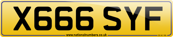 X666 SYF