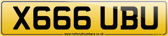 X666 UBU