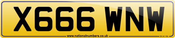 X666 WNW