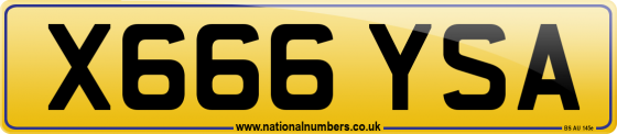X666 YSA