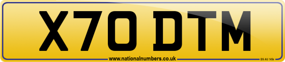 X70 DTM