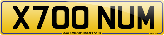 X700 NUM