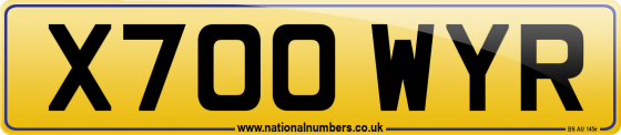 X700 WYR