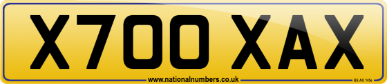 X700 XAX