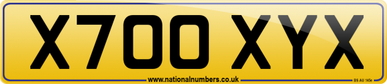 X700 XYX