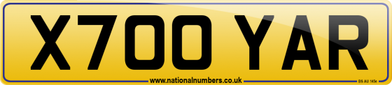 X700 YAR