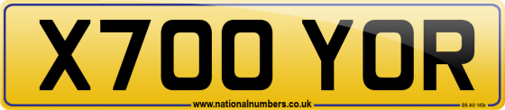X700 YOR