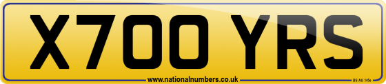 X700 YRS