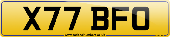 X77 BFO