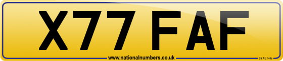 X77 FAF