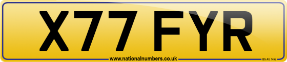 X77 FYR