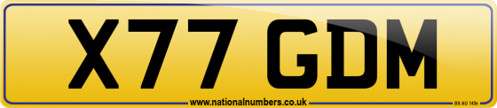X77 GDM