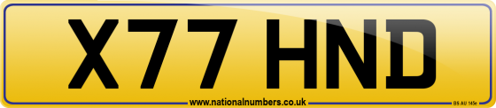 X77 HND