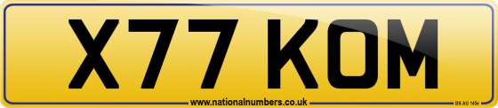 X77 KOM