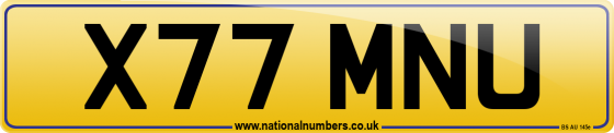 X77 MNU