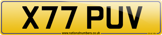 X77 PUV