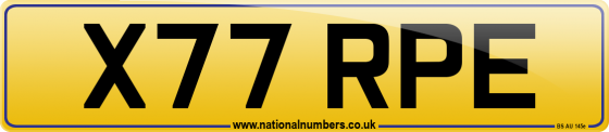 X77 RPE