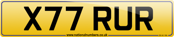 X77 RUR