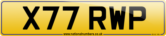 X77 RWP