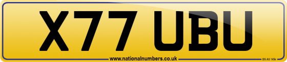 X77 UBU