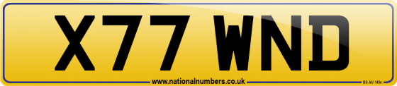 X77 WND