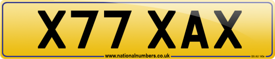 X77 XAX