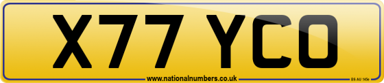 X77 YCO